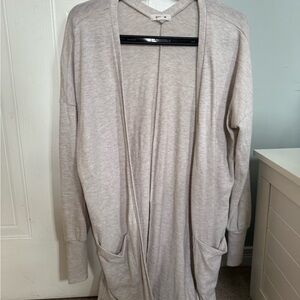 Garage Soft Beige Open Cardigan